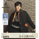 beanpole90%鵝絨 濱波秋冬男士毛領(lǐng)運(yùn)動(dòng)風(fēng)潮酷日常羽絨服 黑色 L 180/96A