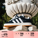 adidas「面包鞋」CAMPUS 00s經(jīng)典運動滑板鞋男女阿迪達(dá)斯三葉草   黑/白   42