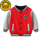 G.DUCKKIDS高檔品牌名品字男童棒球服純棉開衫2022新款春秋季2-10歲兒童加絨