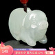 曼麗翠【七夕情人節(jié)禮物】翡翠生肖豬吊墜玉墜項(xiàng)鏈立體十二生肖玉墜