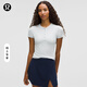 lululemon丨Hold Tight 女士緊身剪裁短袖亨利衫 LW3IW0S 海霧藍(lán) 線上專(zhuān)售 XXS /2