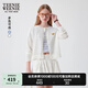 Teenie Weenie小熊女裝毛針織衫2025夏季新款休閑簡(jiǎn)約學(xué)院針織開(kāi)衫空調(diào)衫 白色 S