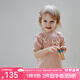 OAK FAMILY夏季新品t恤童裝嬰兒衣服莫代爾棉短袖上衣娃娃領(lǐng)女寶寶T恤 漿果粉 90 cm