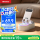 紐曼手機(jī)支架藍(lán)牙音箱360度旋轉(zhuǎn)折疊桌面平板追劇懶人便攜音響 藍(lán)牙音響手機(jī)支架 白色