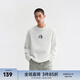 CHINISM CH赤塵簡約印花logo圓領(lǐng)長袖T恤男士潮牌涼感寬松打底衫情侶上衣 白色 XL