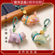 靈隱非遺大漆財(cái)財(cái)貓咪多彩貓咪招財(cái)貓包包掛件鑰匙掛 大漆貓咪單個(gè)裝【顏色紋理隨機(jī)】