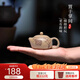 月壺茗清 宜興紫砂壺西施小茶壺純?nèi)挚汤L功夫茶具原礦段泥 西施壺