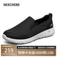 斯凱奇（Skechers）男鞋夏季透氣一腳蹬健步鞋軟底輕便休閑運(yùn)動(dòng)鞋216010