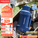摩飛電器（Morphyrichards）電熱水壺 便攜式燒水壺 家用戶外旅行1L大容量雙層304不銹鋼保溫防燙旅行電水壺電熱水杯MR6061藍(lán)