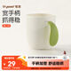世喜敞口杯喝水喝奶 兒童漱口杯子寶寶刷牙杯 一杯三用