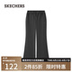 斯凱奇（Skechers）喇叭褲女士夏季透氣冰感休閑褲寬松長褲百搭舒適運動衛(wèi)褲L225W110