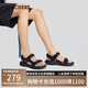 斯凱奇（Skechers）涼鞋男夏季軟底踩屎感外穿男鞋透氣拖鞋沙灘鞋232893
