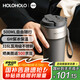 HOLOHOLO316L不銹鋼保溫杯男女士便攜咖啡杯 兒童高顏值吸管茶水杯子禮物