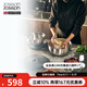 JOSEPH JOSEPH 嵌套式不銹鋼盆食材處理備餐碗存儲4件套裝 不銹鋼碗 95025