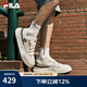 斐樂（FILA）官方男鞋F(xiàn)OSSO川行鞋復(fù)古帆布鞋2025夏季新款運(yùn)動(dòng)休閑鞋 奶白/黃昏灰-GA 41