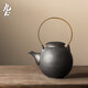 九土日式陶瓷功夫茶具套裝手工復(fù)古提梁泡茶壺電陶爐煮茶粗陶茶杯家用 單壺【送禮盒】