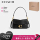 蔻馳（COACH）【品牌直供】TABBY 25系列 女士單肩包黑色 七夕禮物 送女友