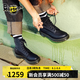 馬?。―R.MARTENS）1460 Virginia英倫風(fēng)男女款夏季荔枝紋軟皮馬丁靴 黑色 39