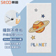 斯圖（sitoo）兒童防撞墻貼床頭榻榻米墻圍貼軟包靠背自粘防磕碰隔涼墊墻壁紙 宇宙星球1片裝【加厚5mm】