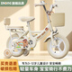 紫榕兒童自行車(chē)3-6歲卡皮bala自行車(chē)兒童單車(chē)小孩6-10歲童車(chē)自行車(chē) 卡皮bala黃【彩胎一體輪】帶后座 14寸適合90-105cm