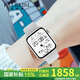 帕瑞迪 智能電話(huà)手表男女watch藍牙通話(huà)gps運動(dòng)軌跡海拔測血氧心率消息提醒微信支付 七夕禮物送男女朋友 科技銀【藍牙通話(huà)/消息提醒/離線(xiàn)支付/NFC】