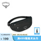 OSPREY UL超輕壓縮隨身腰包男女戶(hù)外運動(dòng)跑步多功能防潑水輕質(zhì)旅行 黑色