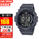 卡西歐手表 狂飆同款小方塊 潮流運動學生表 持久電力夜光男表 AE-1500WH-8B