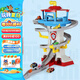 汪汪隊(duì)立大功（PAW PATROL）汪汪隊(duì)玩具狗狗巡邏車總部基地旺旺隊(duì)兒童玩具生日禮物 拯救冒險灣軌道-自帶6輛合金小車