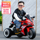 孩智樂(lè )兒童電動(dòng)車(chē)摩托車(chē)可坐人三輪車(chē)男女寶寶3-4-5-6歲小孩電動(dòng)車(chē) 紅色大電瓶雙驅動(dòng)