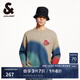 杰克·瓊斯（JACK&JONES）男裝春季CNY聯(lián)名衣身漸變潮流百搭寬松圓領(lǐng)毛衣針織衫男225113013 卡其色E11 常規(guī) 卡其色E11 S