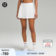 lululemon丨Varsity 女士風琴褶高腰網(wǎng)球裙速干芯吸 LW8AKVS 白色 S /6