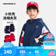 Converse匡威童裝男童夾克2025春季新款連帽外套中大童連帽夾克上衣 藏青藍 160 /76 【建議身高152-158cm】