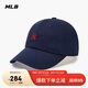 MLB棒球帽子夏季小LOGO軟頂鴨舌帽經(jīng)典情侶3ACPB045N-50NYS