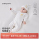 babylove嬰兒連體衣春秋款純棉寶寶哈衣爬服新生兒衣服和尚服居家打底