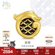 周生生七夕禮物 酷黑生肖龍黃金轉(zhuǎn)運(yùn)珠Charme XL足金串珠組合單顆 定價(jià) 龍紋94371C