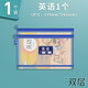 晨光（M&G）a4學(xué)科袋科目分類(lèi)文件袋小學(xué)生雙層超牢固抗皺透明網(wǎng)紗試卷收納袋加厚大容量拉鏈式書(shū)袋課本作業(yè)袋 雙層【英語(yǔ)】1個(gè)