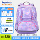 夢(mèng)樂(lè)（MoonRock）書(shū)包小學(xué)生兒童護(hù)脊減負(fù)輕便反光防潑水1-3-6年級(jí)男女孩 閃亮獨(dú)角兔SSLJ106P-24314