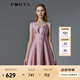 PORTS寶姿女裝春夏新品無(wú)袖連衣裙LM8D111JWQ017 藕粉色 M (6)