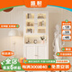 盛耐鋼制2米高書柜簡(jiǎn)約置物柜現(xiàn)代家用書房鐵藝書架客廳玻璃門展示柜