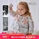 OAK FAMILY白鵝絨女童羽絨服加厚冬季兒童羽絨外套24新款寶寶外套 愛麗絲花園 90 cm