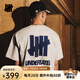 UNDEFEATED五條杠官方春季新品美式復(fù)古ICON經(jīng)典款LOGO短袖T恤半袖上衣 奶白色 L
