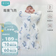 i-baby/英倫寶貝防驚跳睡袋嬰兒投降式睡袋防踢被子雙層莓果飛燕S碼