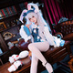 柯霸碧藍航線(xiàn)cos服全套動(dòng)漫驅逐艦拉菲IIcos服裝艦娘二次元卡通周邊 拉菲兔女郎c服+假發(fā)+鞋子 L