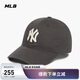 MLB帽子男女軟頂棒球帽虞書欣明星同款運(yùn)動(dòng)鴨舌帽3ACP6601N-50CGS-F