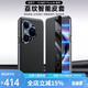 K&Z適用于華為pura80pro手機殼智能視窗磁吸翻蓋保護套80ultra鏡頭全包防摔頭層牛皮pro+新款皮套 【釉黑色】高端頭層牛皮丨磁吸翻蓋 華為pura80pro+