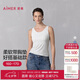 愛慕內(nèi)衣女夏季打底寬肩帶帶杯帶胸墊背心上衣AM72B511 M 