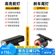 洛克兄弟自行車前燈尾燈組合智能感應(yīng)剎車夜騎公路山地車車燈充電騎行配件 600流明前燈+Q1MAX智能尾燈