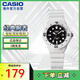 卡西歐（CASIO）時(shí)尚小巧 運動(dòng)防水女表學(xué)生表LRW-200H-1EVDF