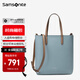新秀麗（Samsonite）女士托特包單肩手提包潮流時(shí)尚百搭上班通勤包簡(jiǎn)約小巧高顏值