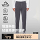 伯希和（Pelliot）戶(hù)外抓絨褲男女春季搖粒絨保暖休閑衛褲長(cháng)褲114311237深灰M